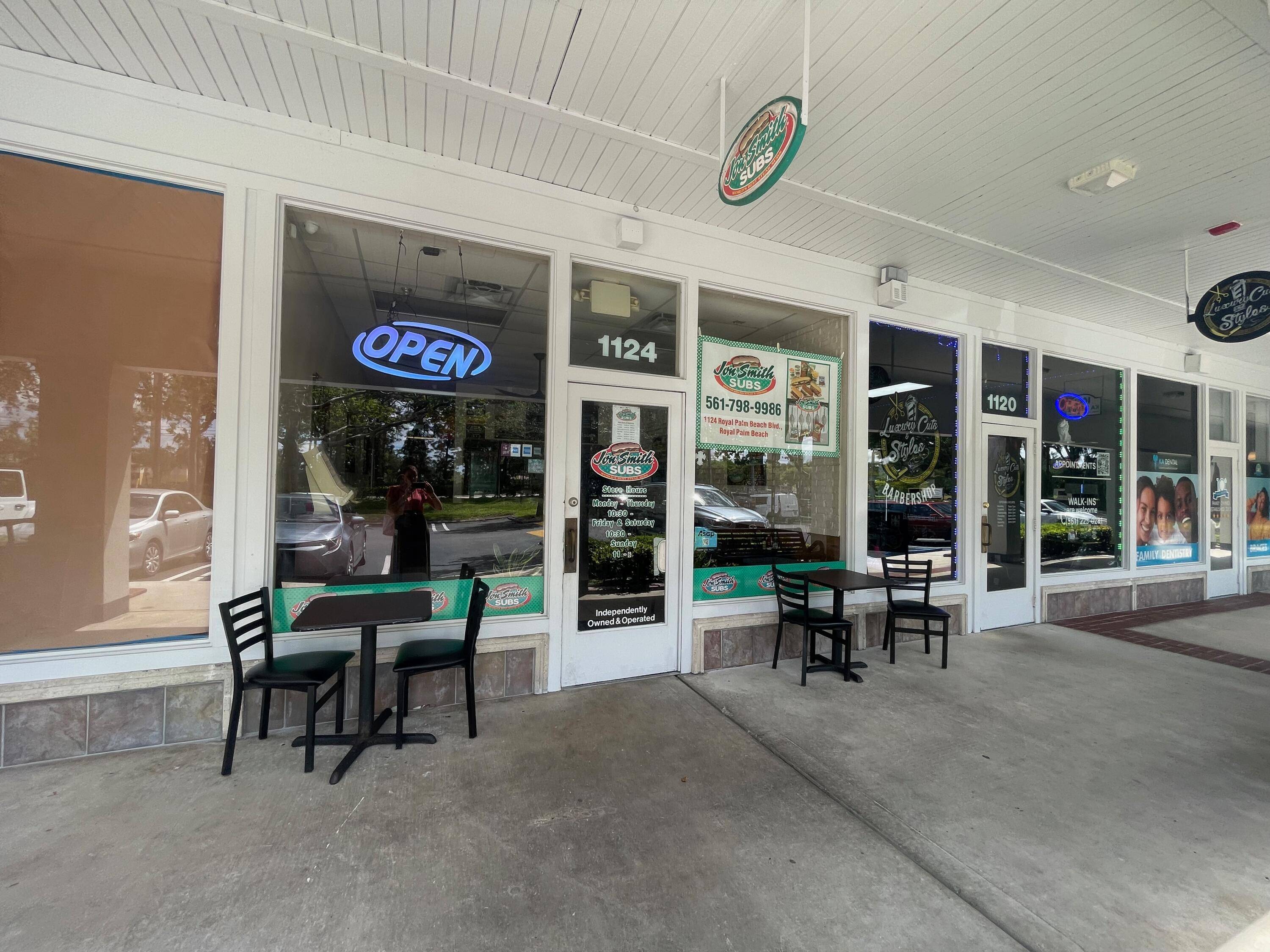 Long time established John Smith Sub Shop for sale in Palm Beach County.