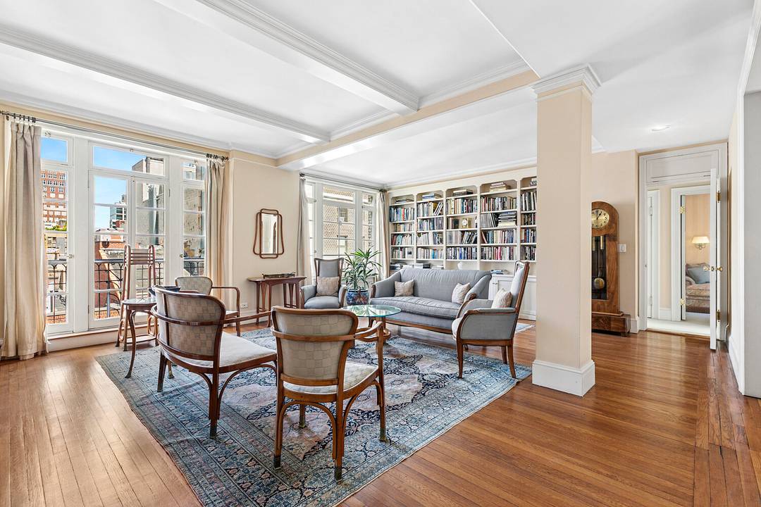 Spacious Elegant Prewar Four Bedroom or Five Bedroom with Light, Scale amp ; Timeless Details One closet is vented for washer dryer installation !