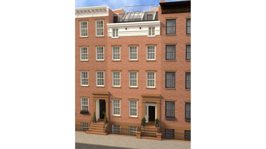Situated within a picturesque and highly recognizable row of seven Greek Revival homes, 156 Waverly Place is a grand 22 foot wide townhouse originally built in 1839.