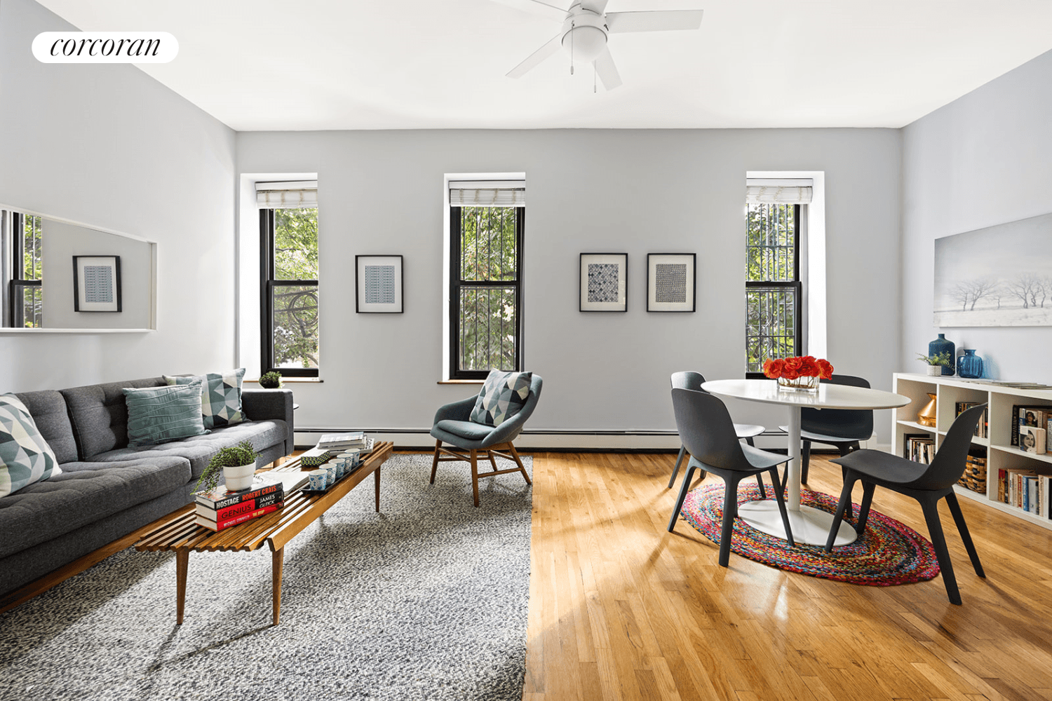In the heart of Prospect Heights, this lovely, light and bright turn key two bedroom apartment checks all the boxes !
