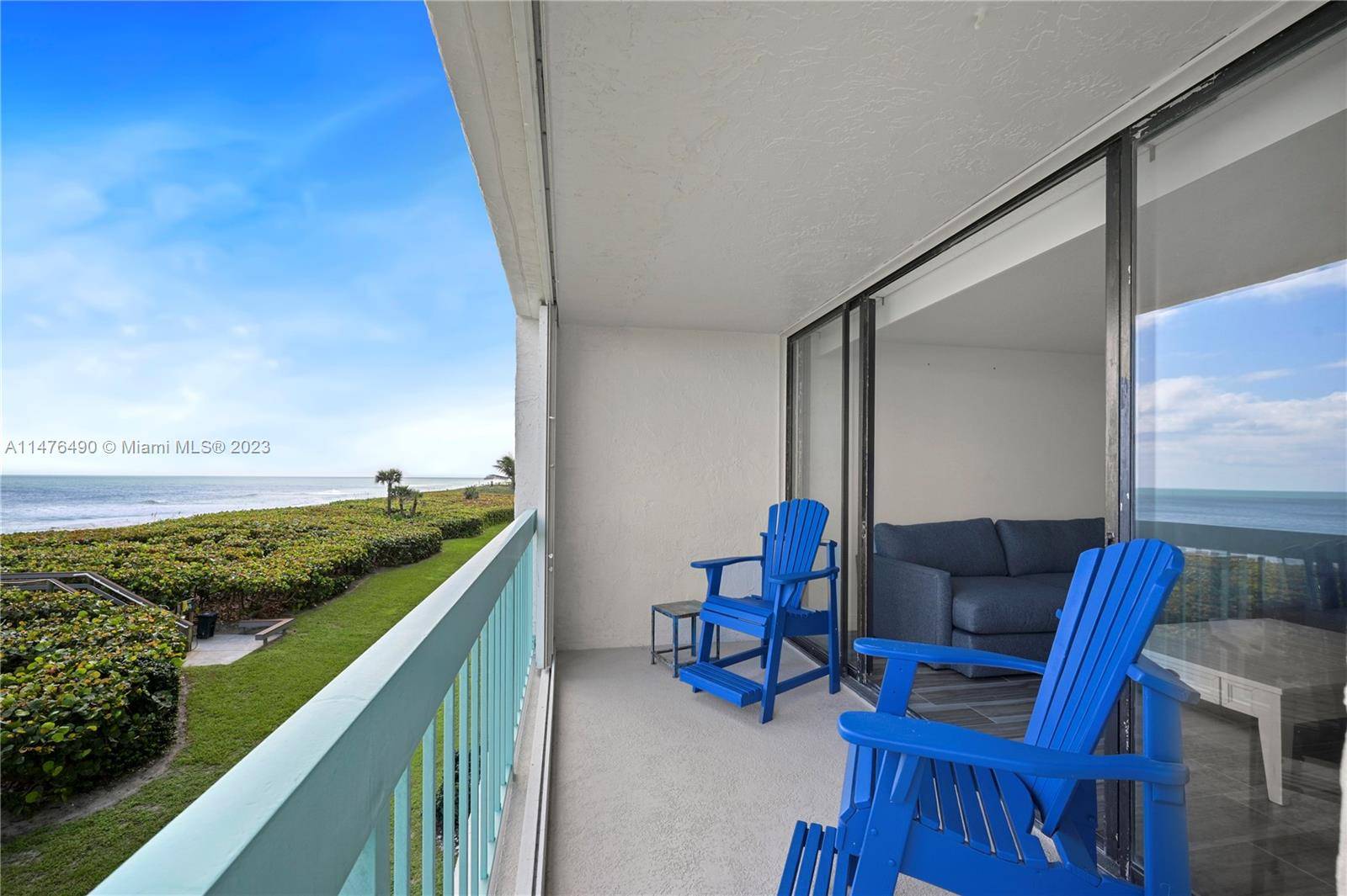 BEACH FRONT ! Welcome to your renovated beach condo at the prestigious Oceana Oceanfront North 1.