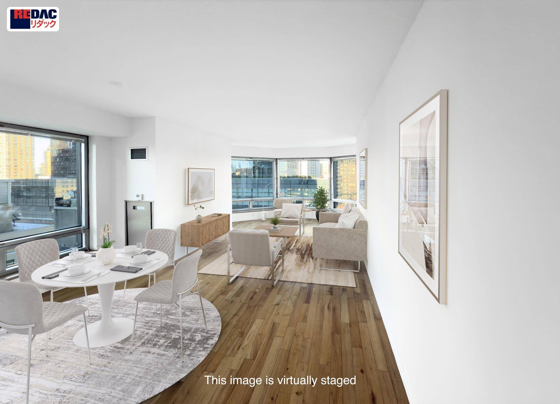 NO PETS AVAILABLE IMMEDIATELY upon board approval Wake up to breathtaking panoramas of Central Park, Columbus Circle, and the shimmering Hudson River through floor to ceiling bay windows.