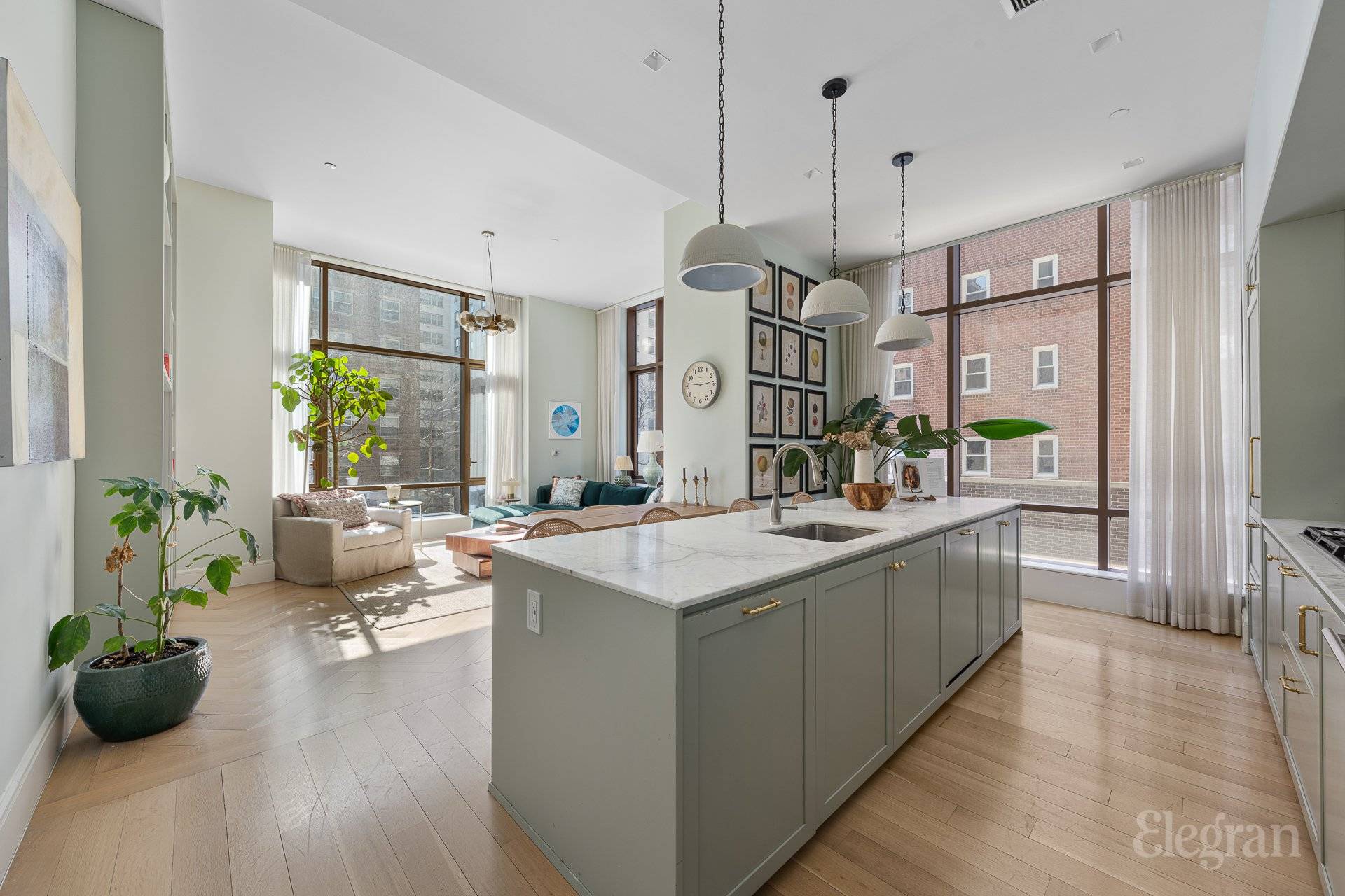 Nestled in one of Manhattan s most coveted neighborhoods, this stunning corner two bedroom, two and a half bathroom residence offers an exceptional blend of sophistication, comfort, and modern luxury.