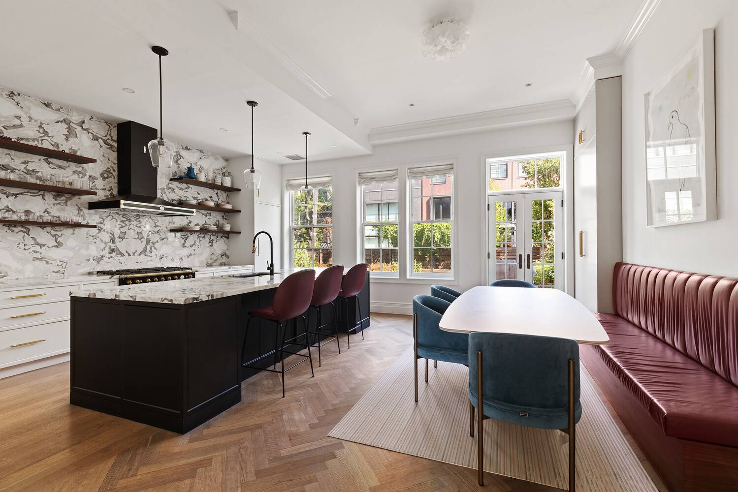 Welcome to Unit 1 at 119 Congress Street a triplex maisonette tucked away of one of Cobble Hill's most coveted streets.