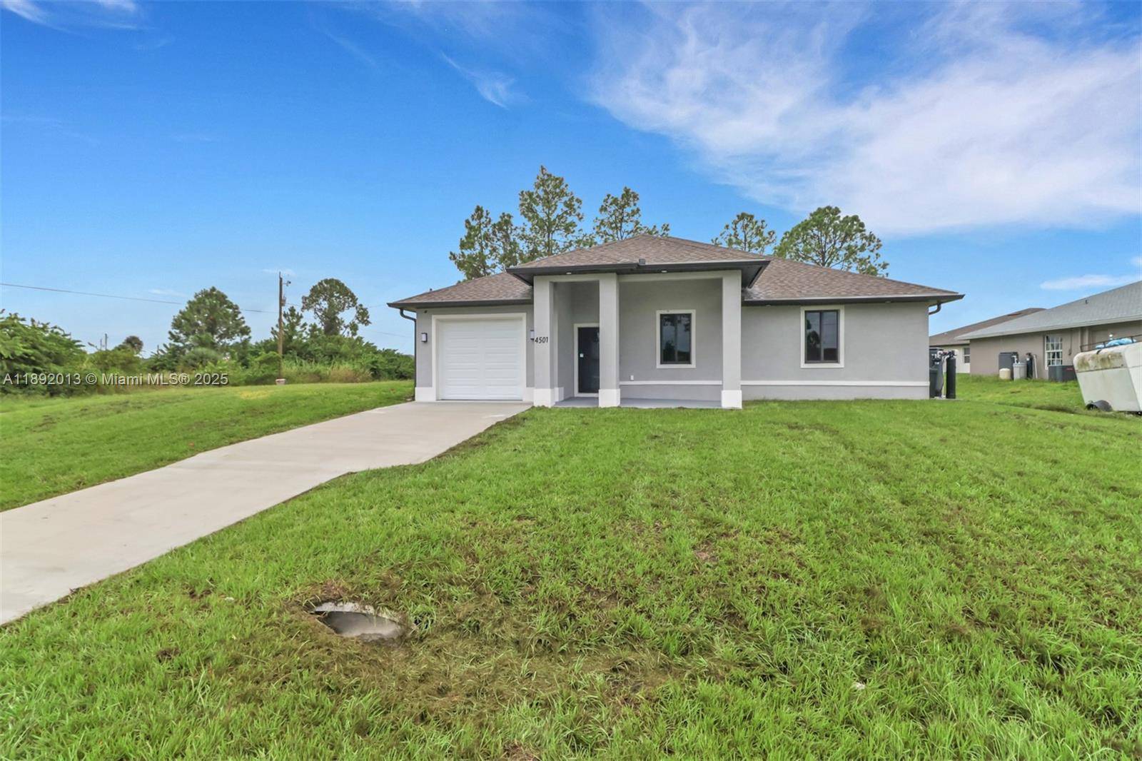 Brand new 2025 duplex located in the highly sought after southwest area of Lehigh Acres, perfectly positioned near Sunshine Blvd, Gunnery Rd, and Lee Blvd, providing convenient access to Fort ...