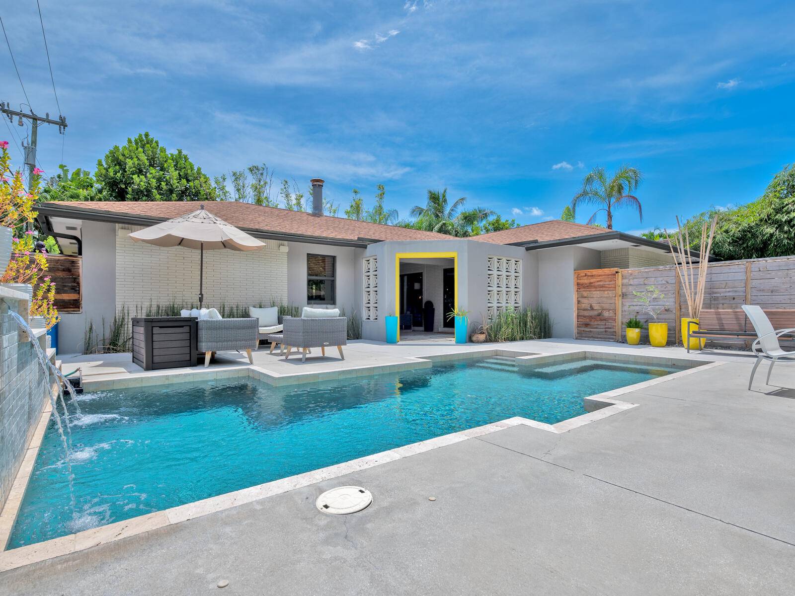 Resort style private compound in one of the most desirable neighborhoods in the country !