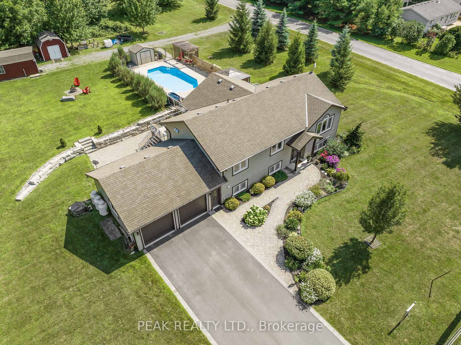 Wake up every morning to breathtaking views of Lake Ontario in this custom built bungalow that blends luxury with everyday comfort.