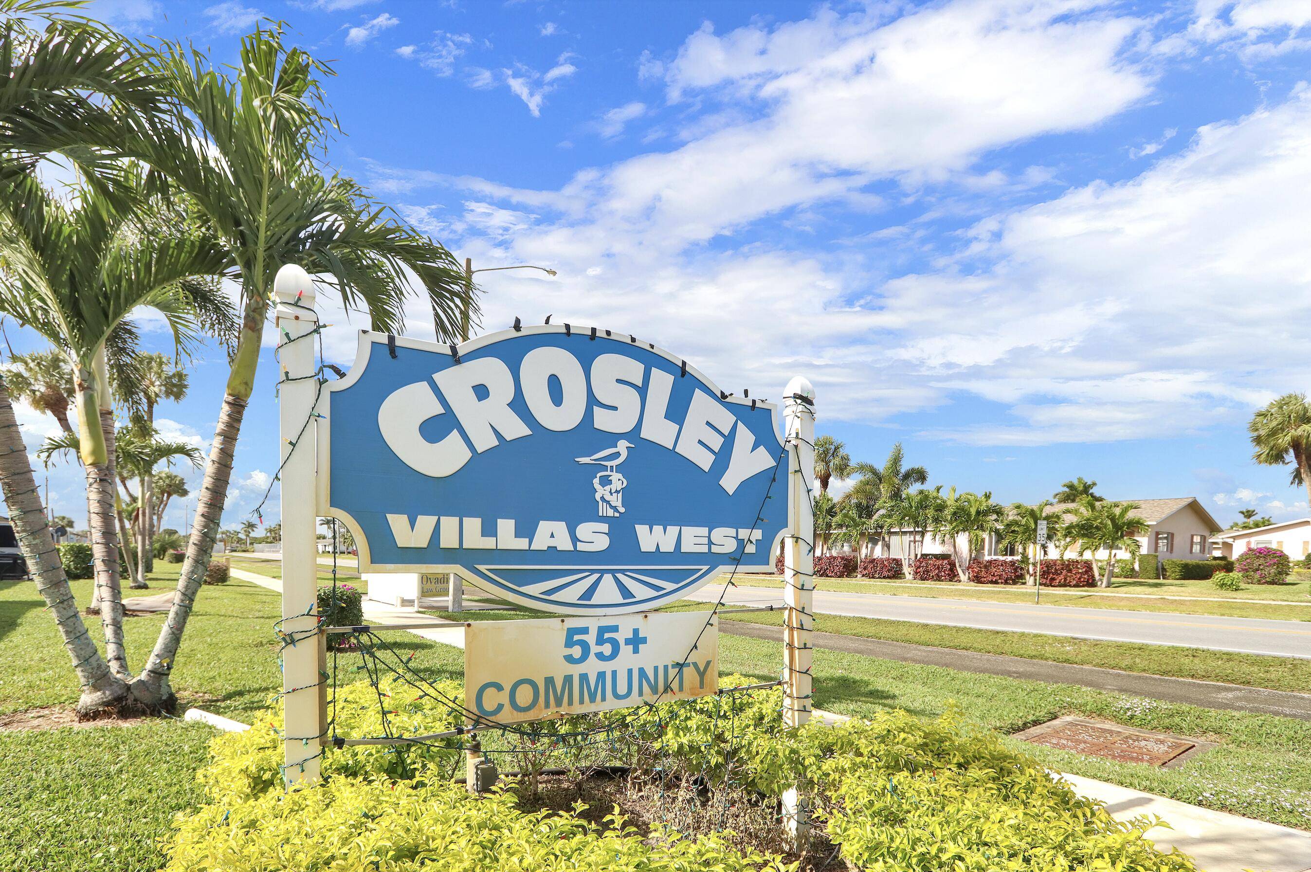 Updated 2 bedroom, 2 bathroom villa in a peaceful 55 community.