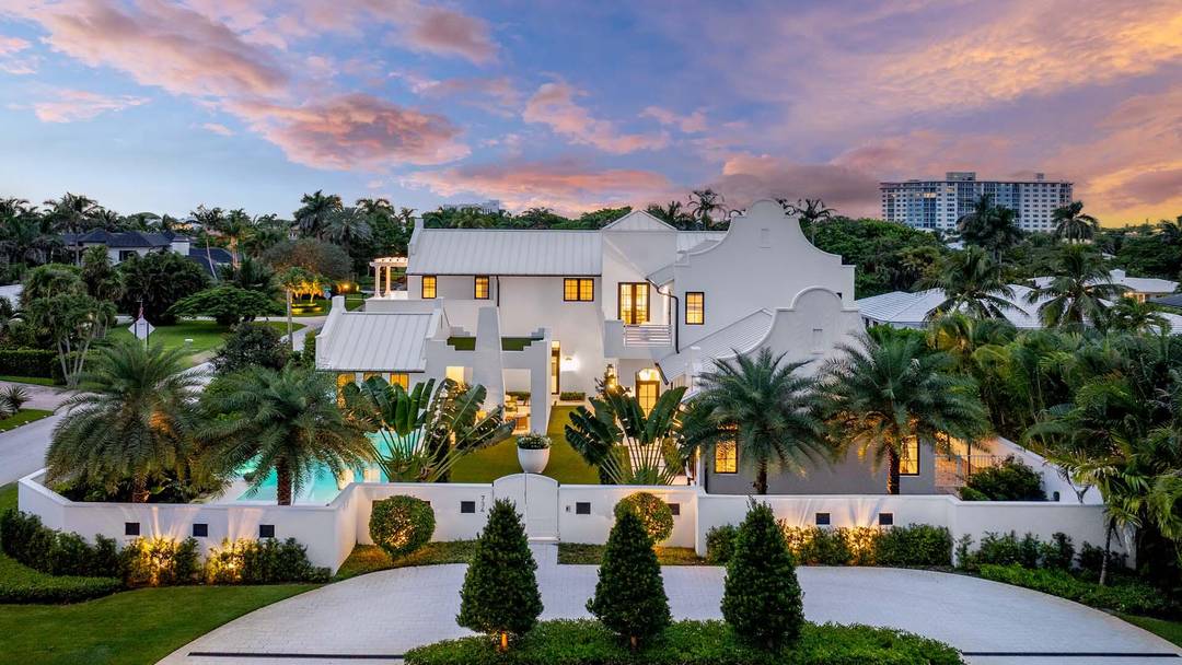 Experience the pinnacle of coastal living at 734 S Ocean Blvd, a new custom estate on a prominent corner lot moments from Delray Beach's pristine sands and vibrant Atlantic Avenue.