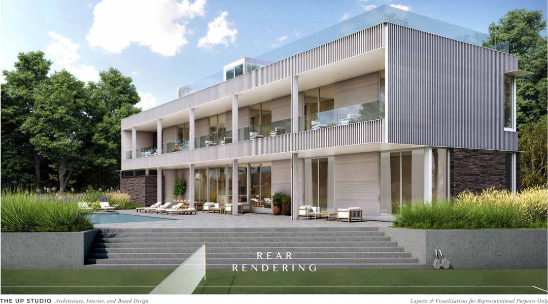 New Construction Modern with Tennis and Reserve Views