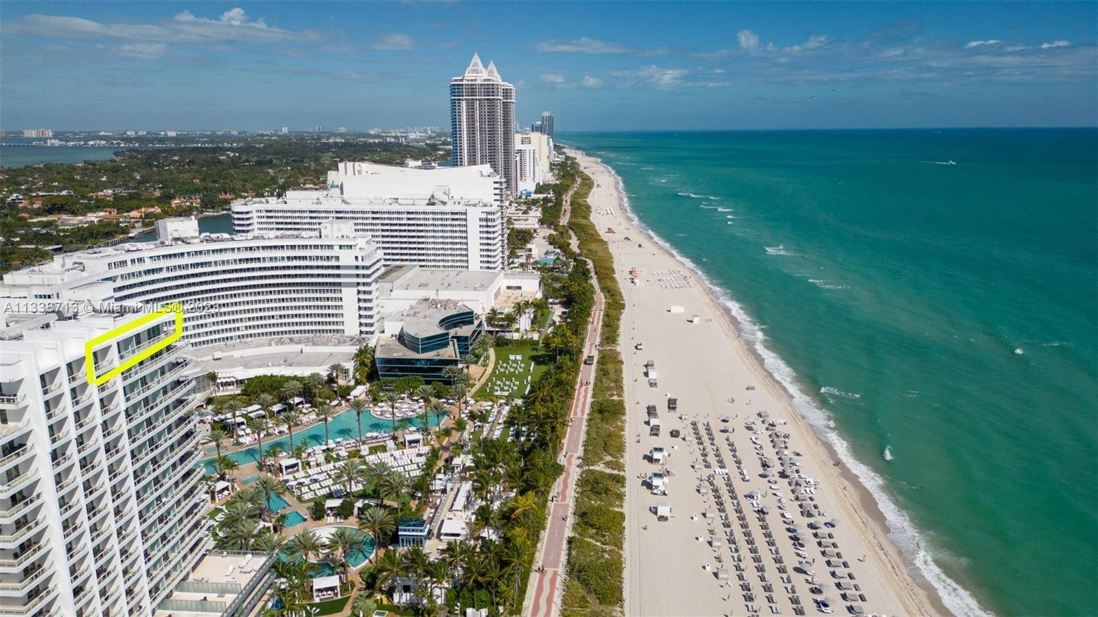 Extremely rare opportunity to assemble the four best TOP floor, DIRECT Ocean Fontainebleau III Sorrento Units.