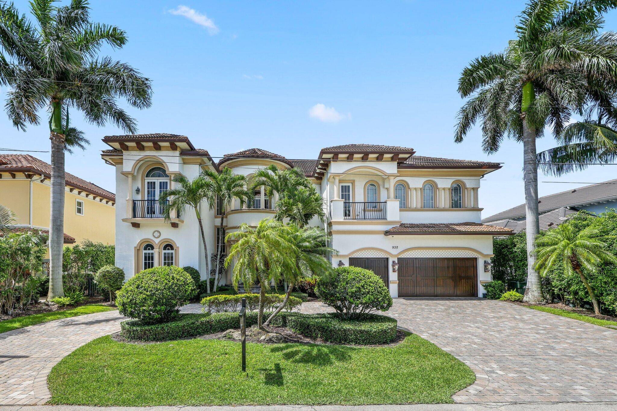 Discover exceptional waterfront living in the prestigious Tropic Isle community of Delray Beach.