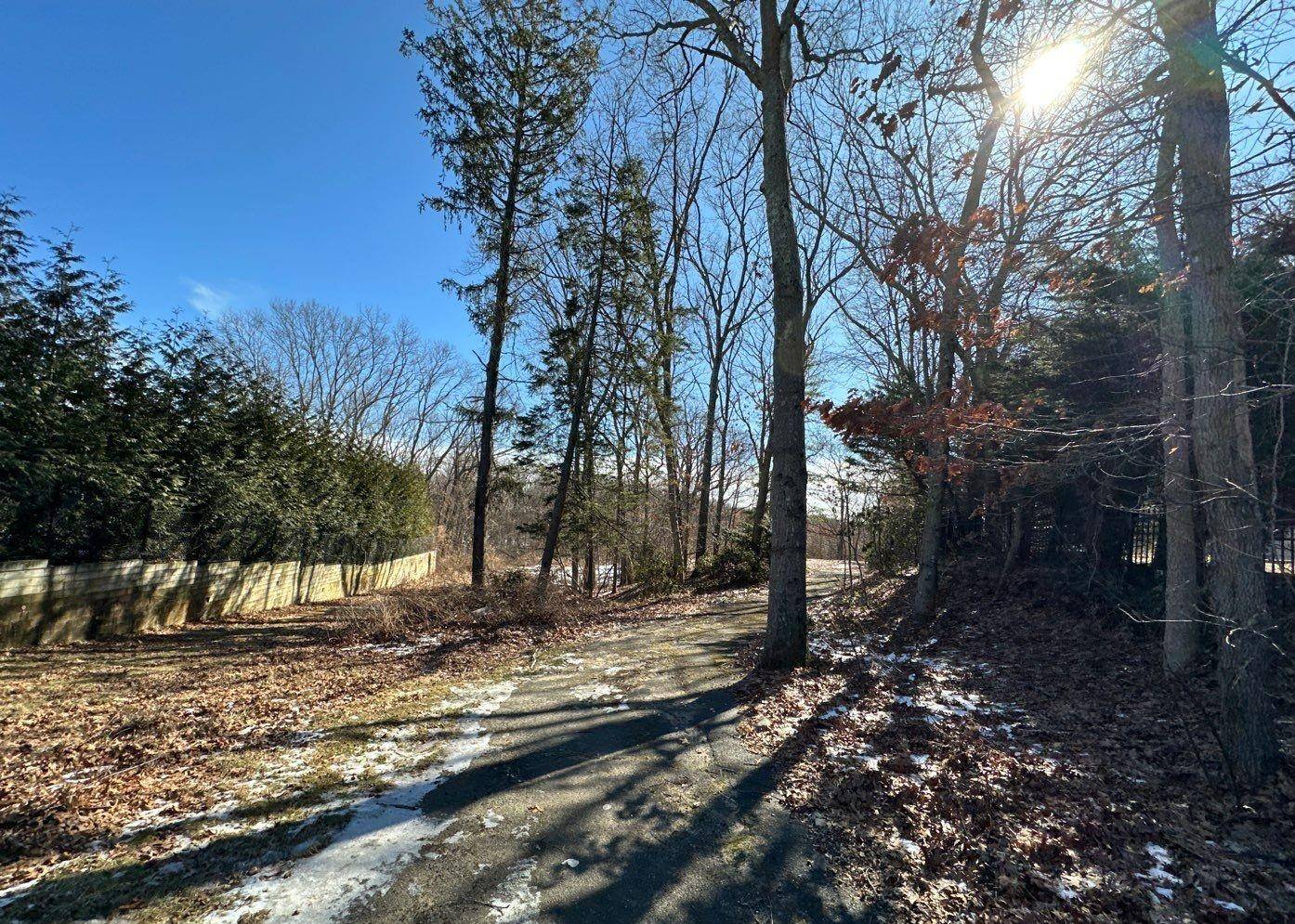 Large 1. 19 acre parcel of vacant land, enjoying a beautiful location on a residential street in the heart of Woodbury.