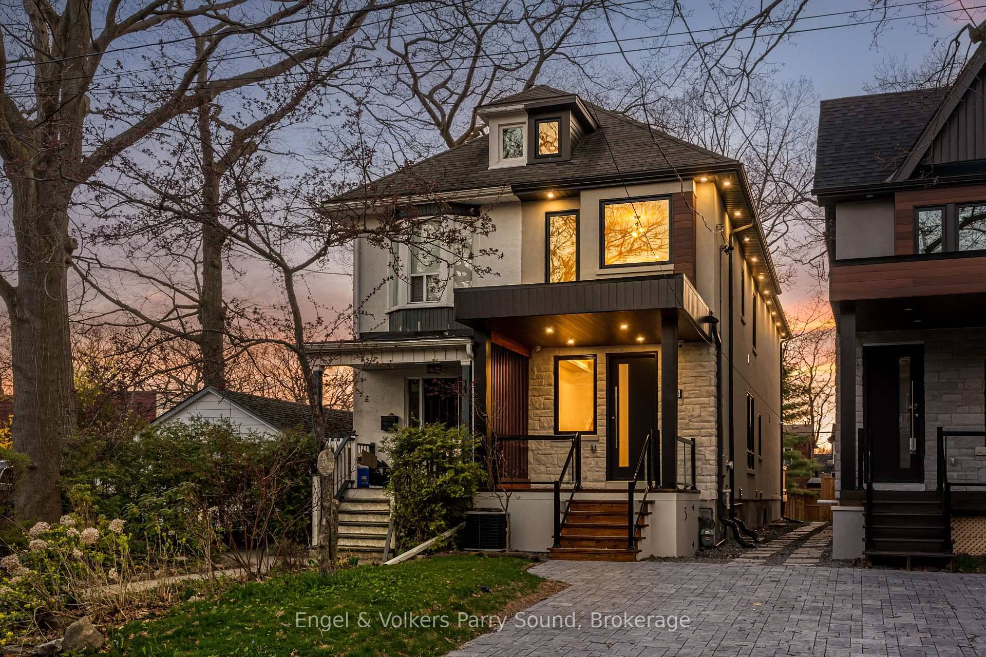 Welcome To 230 Willow, A Brand New Custom Built Home In The Heart Of The Beaches Minutes To Lake Ontario !