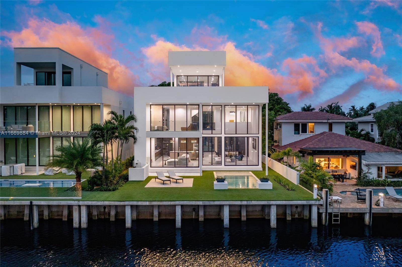 Introducing a waterfront masterpiece by Prince Bay Luxury Homes in Las Olas Isles.