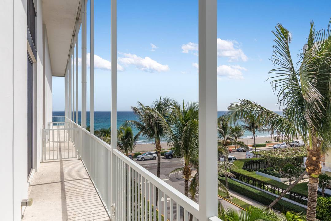 High floor, southeast views and now available for lease in one of Palm Beach's favorite oceanfront high rises.