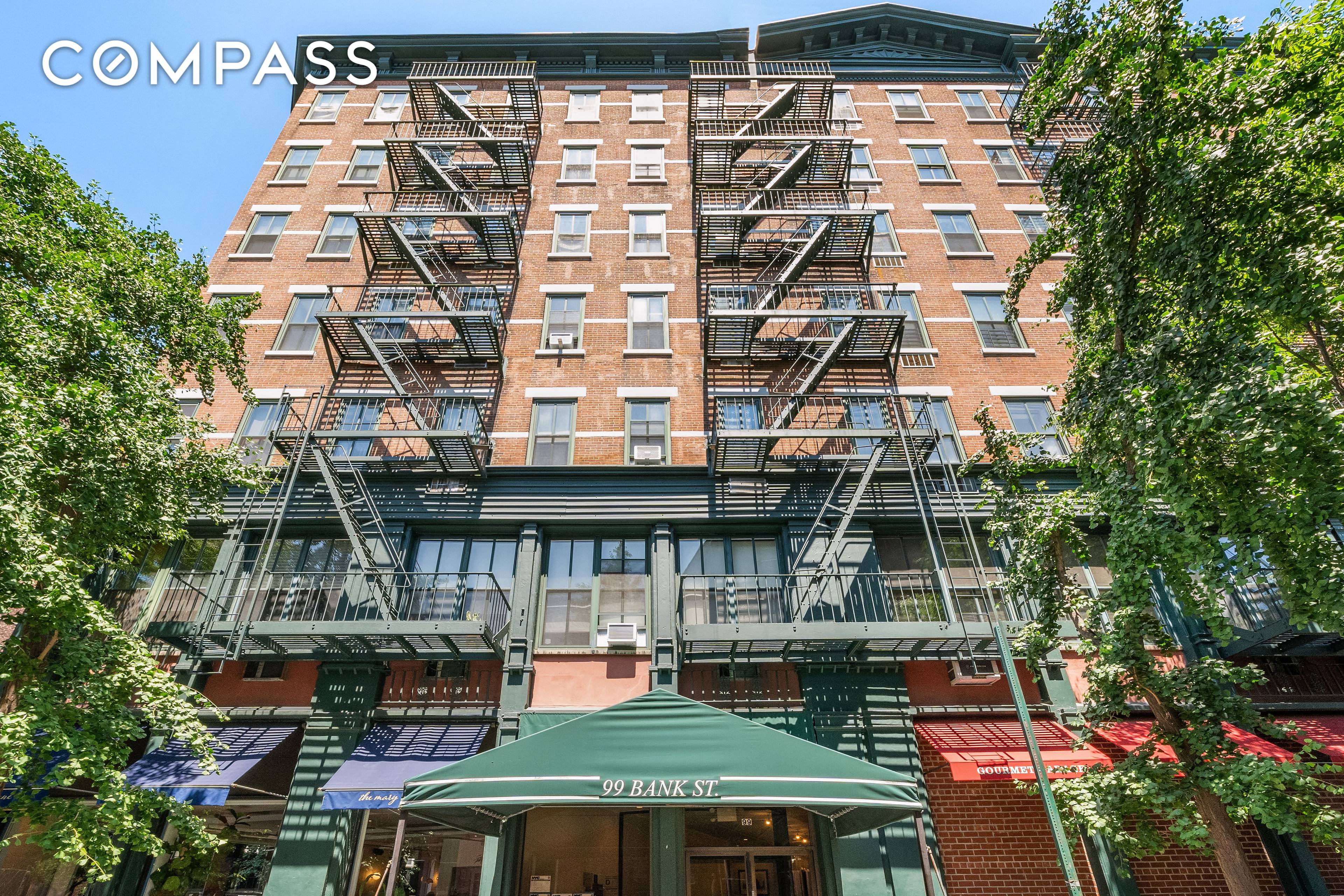 Discover the potential of living in the heart of the West Village at 99 Bank Street, where charm and opportunity await.