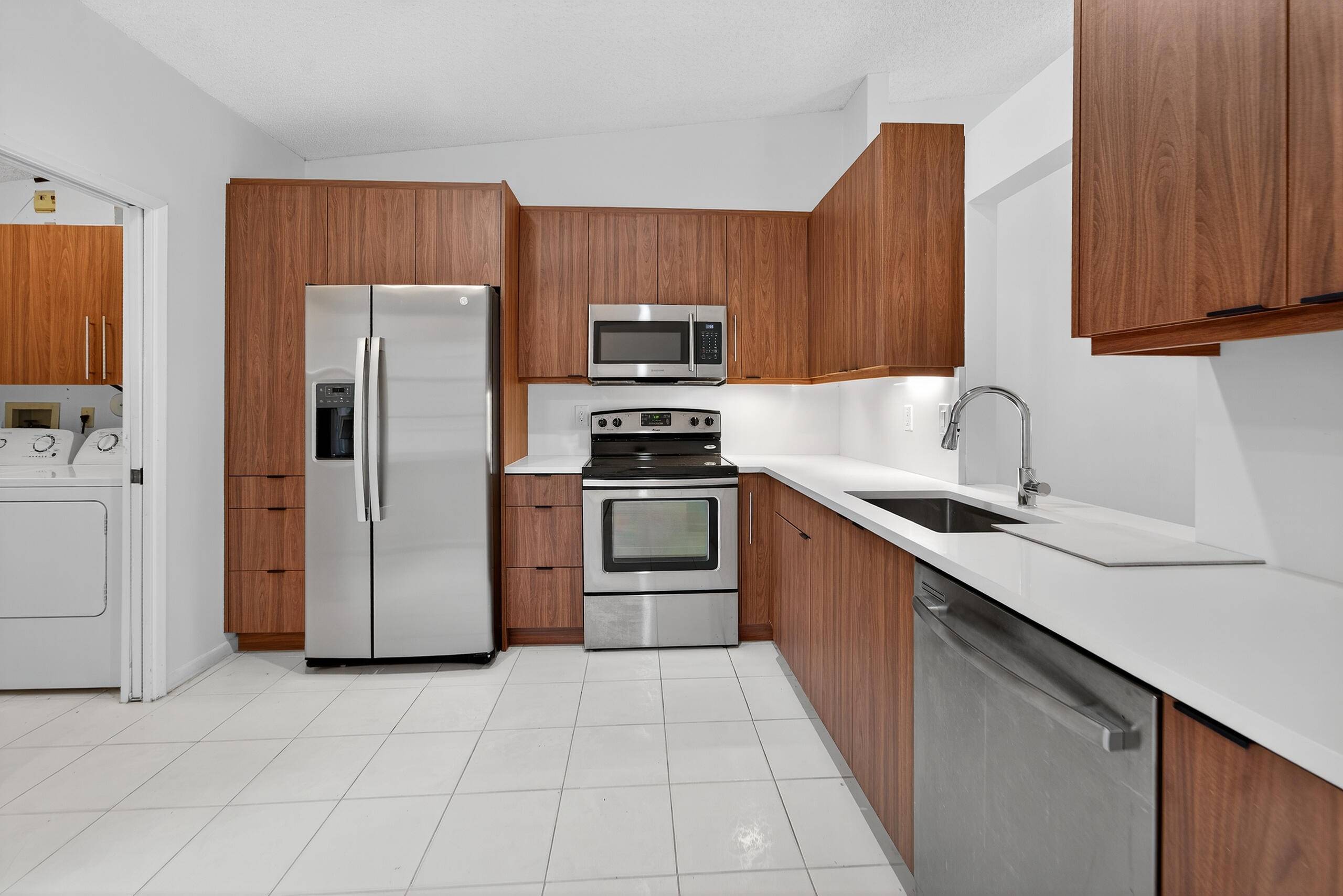 Light, bright, and re invigorated 2 2 Capri Villa with cathedral ceiling.