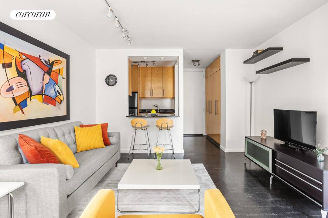 235 East 40th Street, 10H Picture perfect renovated space in luxury condo building The Vanderbilt.