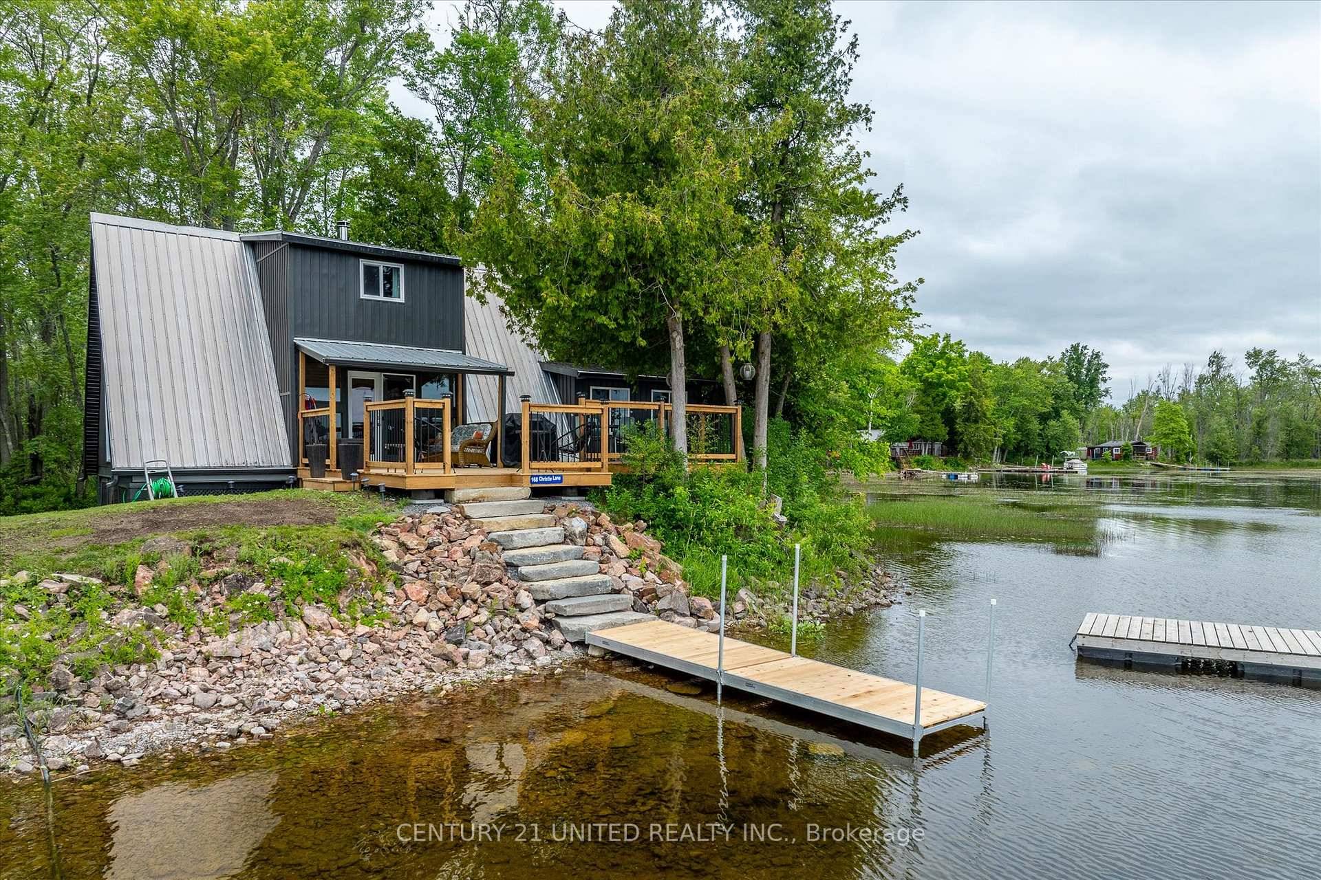 Welcome to 168 Christie Lane on beautiful Moira Lake just south of Madoc !