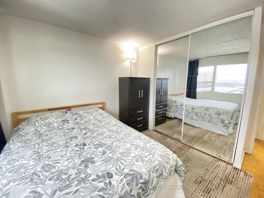 Bright and spacious east facing condo filled with warm morning light.