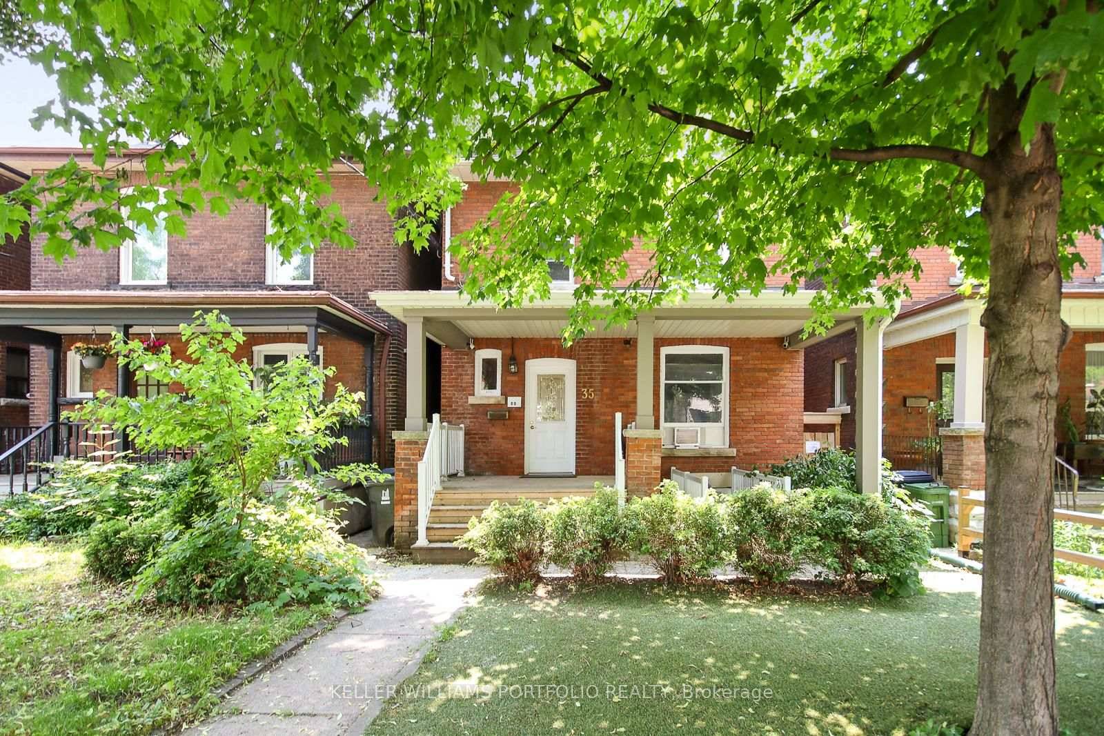 2 bedroom 2 bathroom unit Ground level with 1 Parking spot on a Tree Lined Street in The Junction amp ; High Park.
