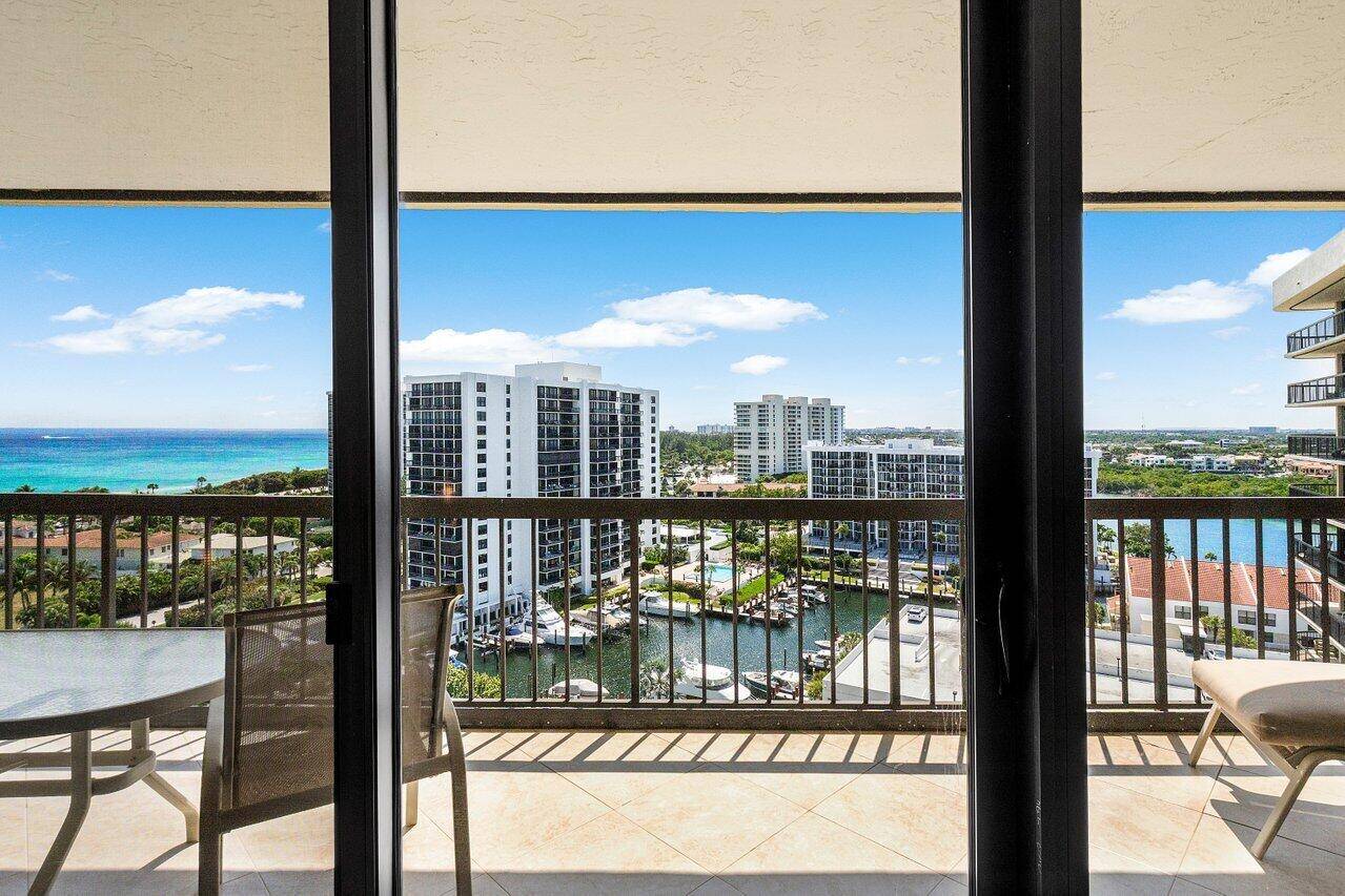 Rarely available S facing Lower Penthouse in exclusive Highland Beach.