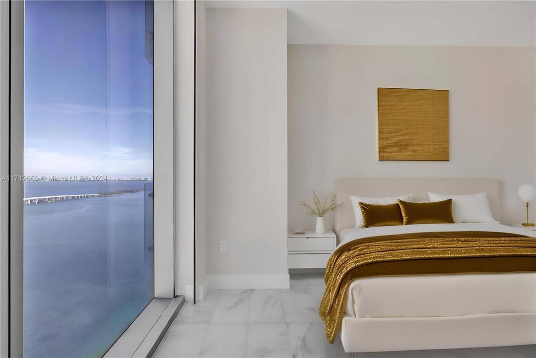 Incredible chance to own a residence in the iconic Missoni Baia along Edgewater s stunning waterfront !