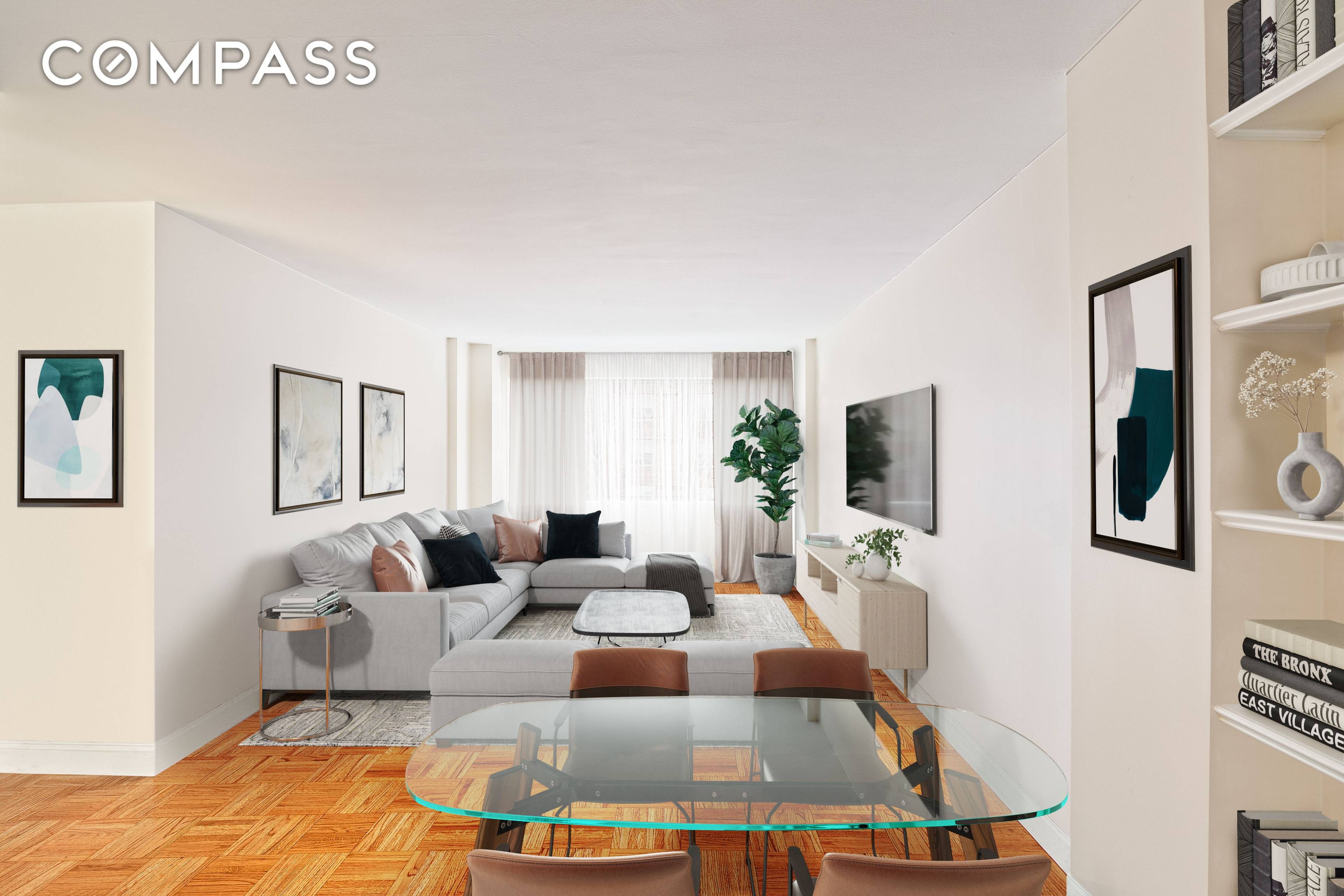 No Board Interview, Condo Rules, Unlimited Subletting from Day One Rarely available True 2 Bed 2 Bath with a large Walk in Closet at The Hawthorne.
