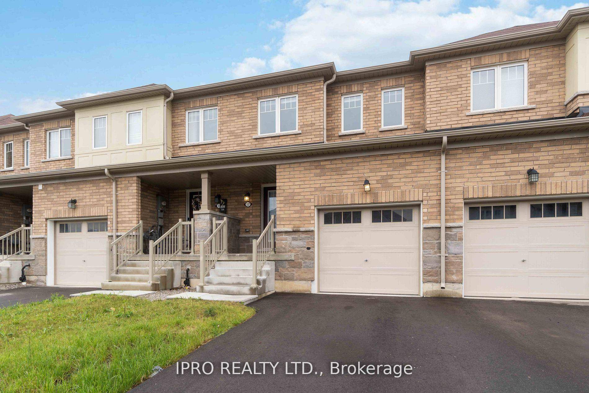 Gorgeous open concept freehold townhouse in growing community of Binbrook.