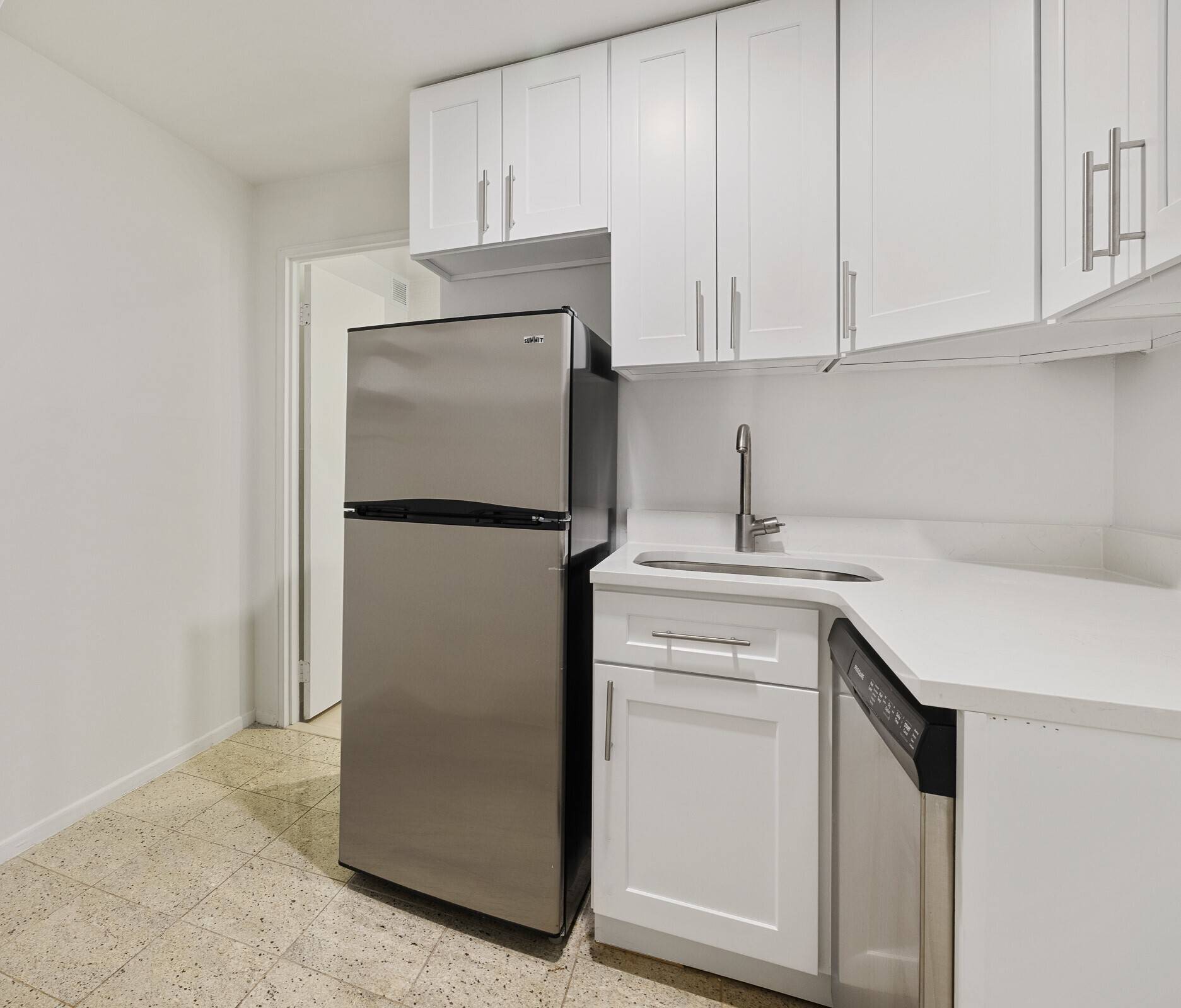 Huge loftlike duplex studio with great light and open city view.