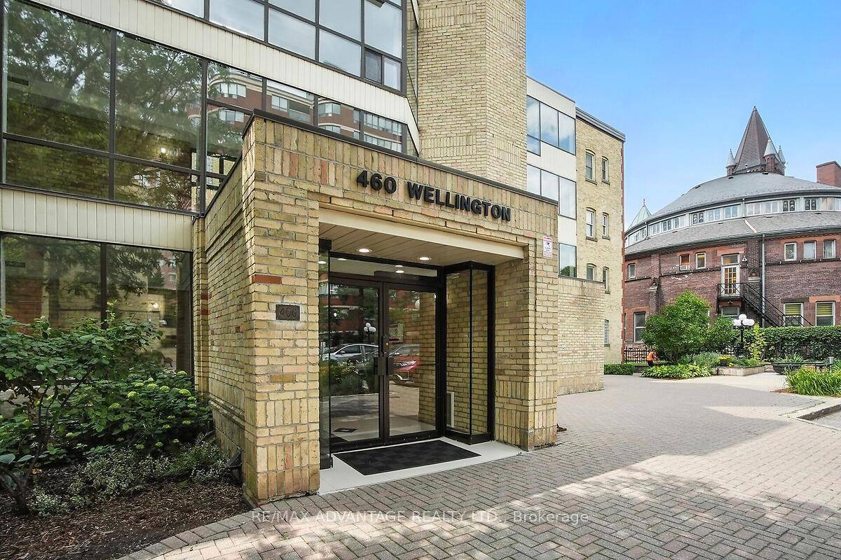 Welcome to Unit 408 at 460 Wellington, a rare penthouse offering in one of Londons most distinctive and stylish heritage buildings.