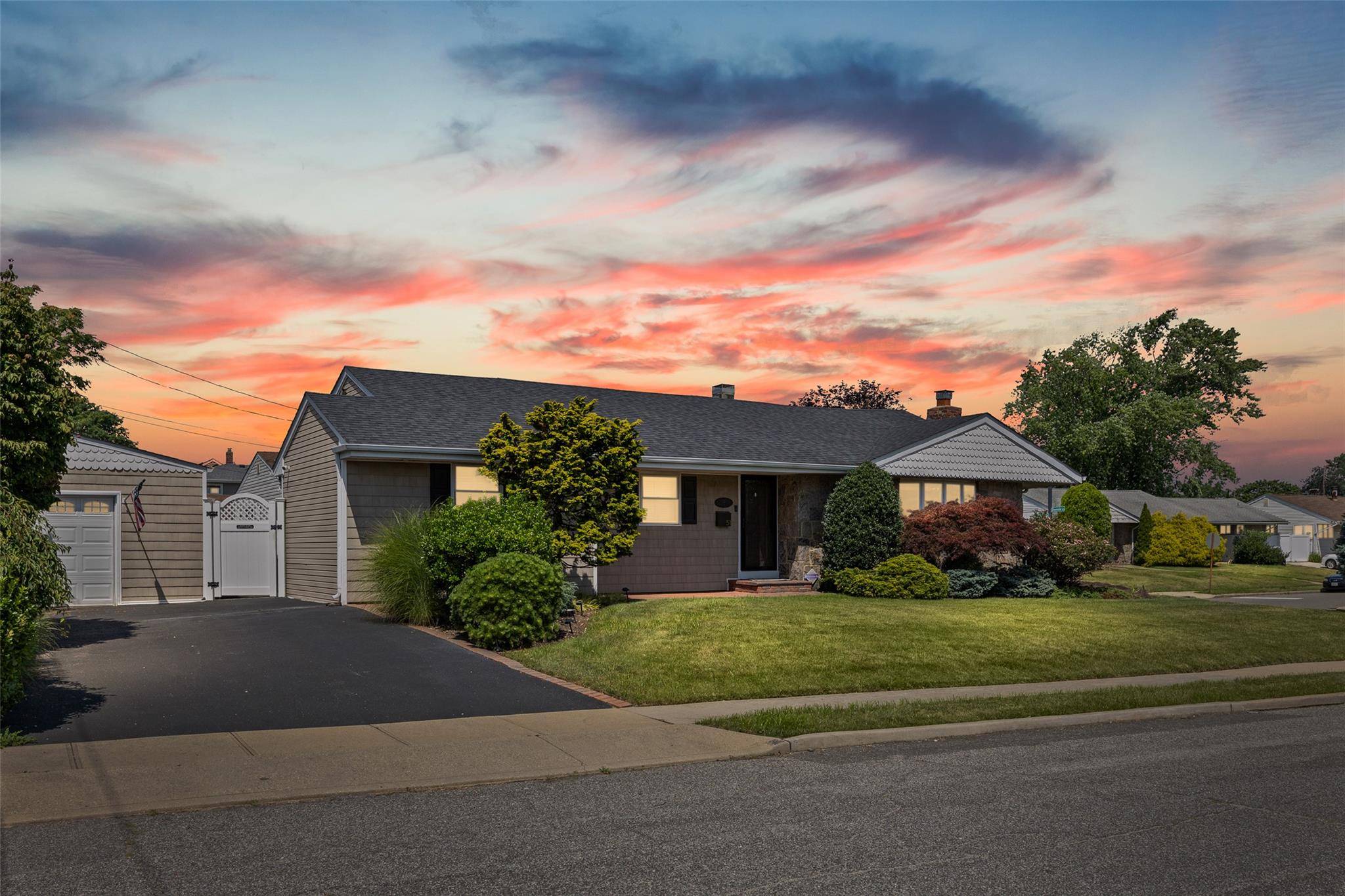 Meticulously maintained ranch style home featuring 4 bedrooms and 3 full baths.