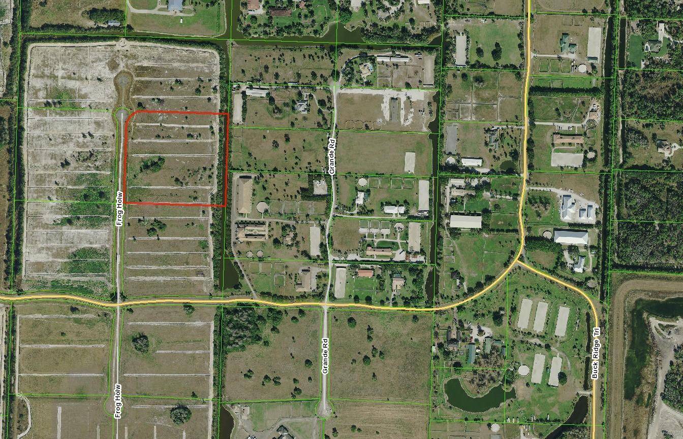 A prime location in a gated equestrian subdivision.