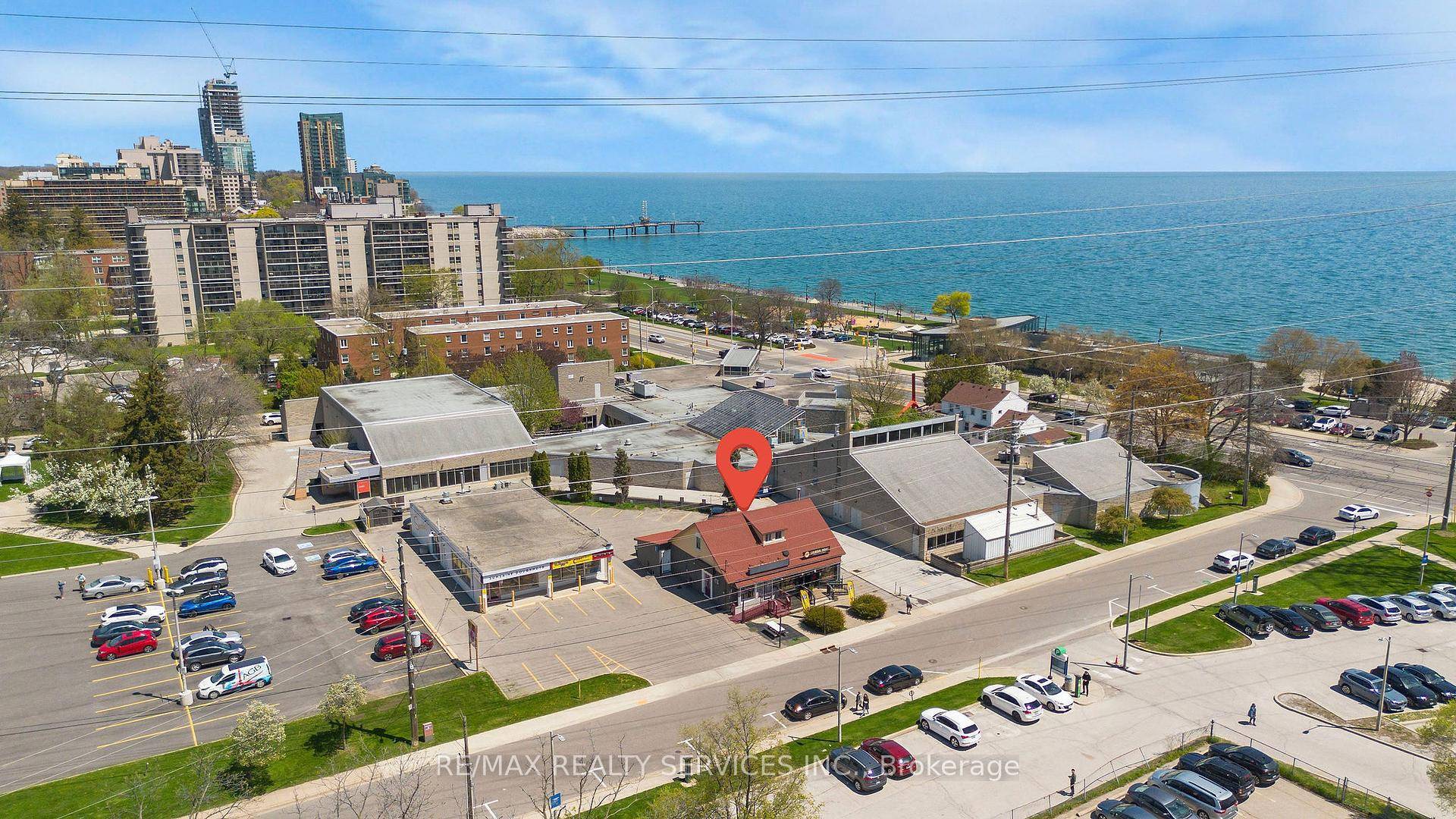 Prime Location by Burlington's Waterfront.