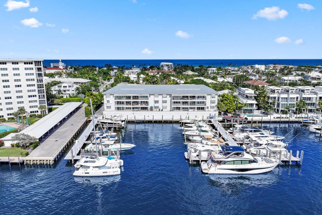 A one of a kind rental opportunity is finally available at the Delray Beach Yacht Club.