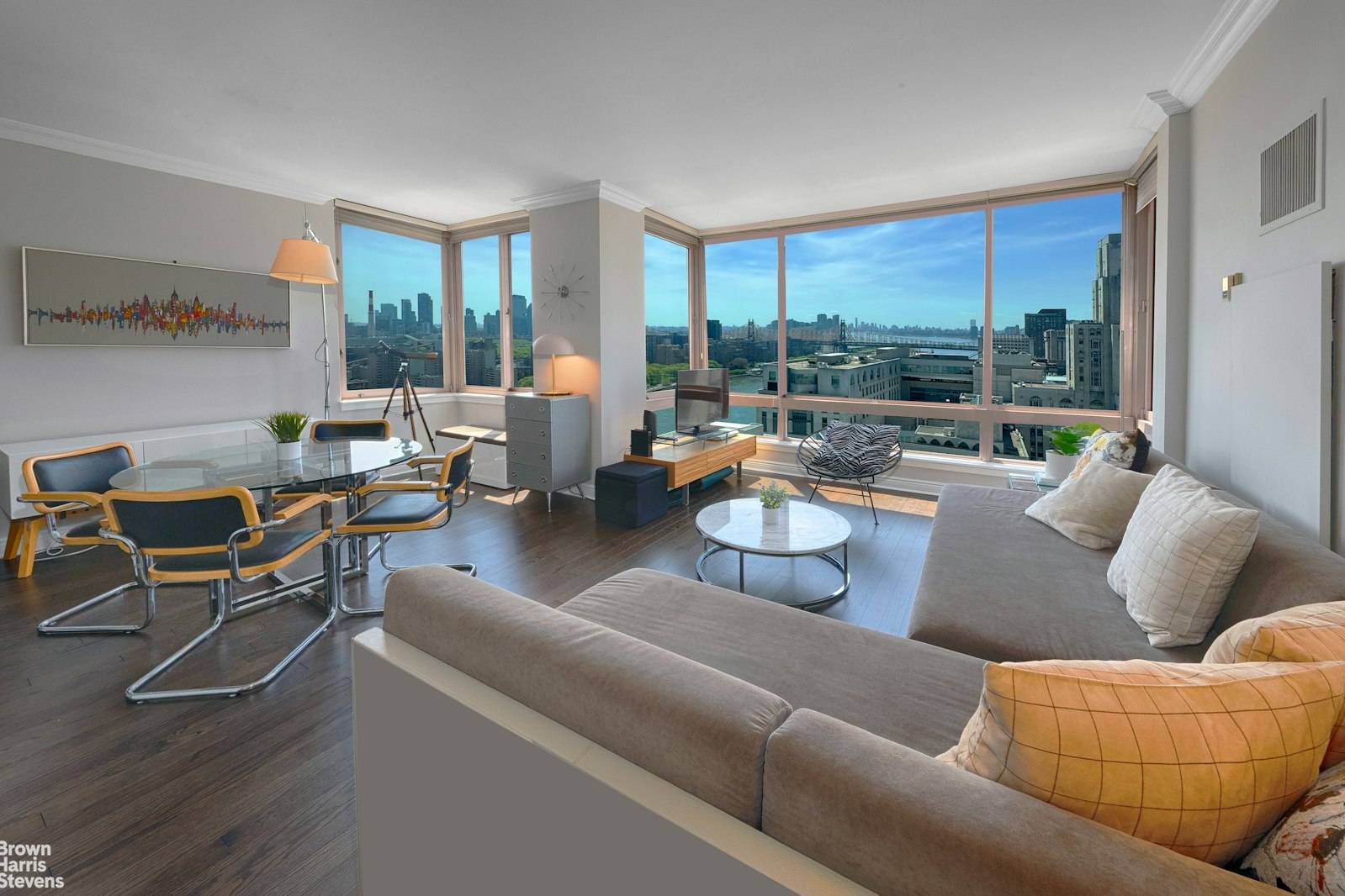 Sunlit 1Br 2bth with dining in Sky High UES Condo Now priced to sell !