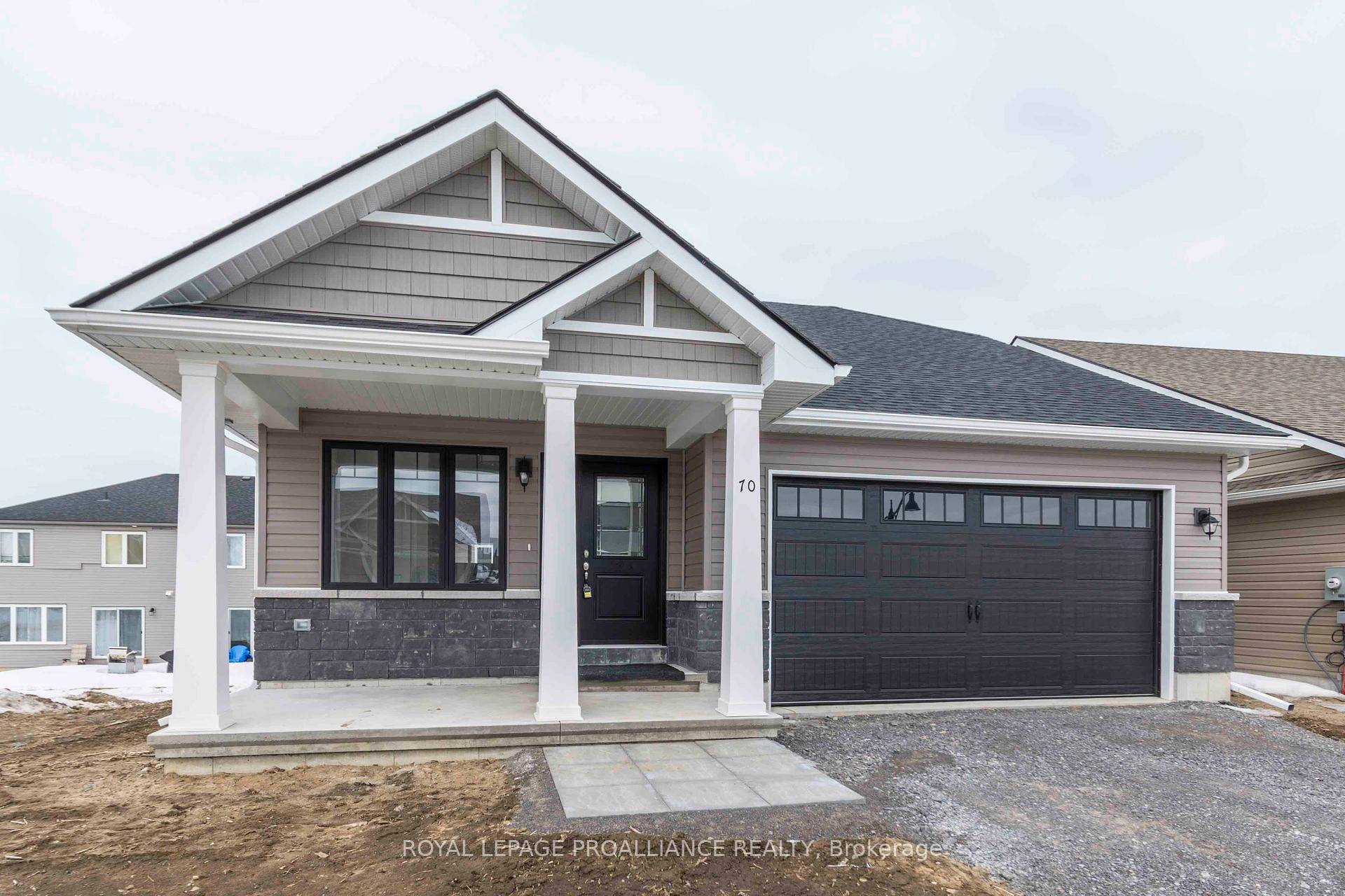 1355 sq. ft two bedroom, two bath bungalow on WALK OUT lot !