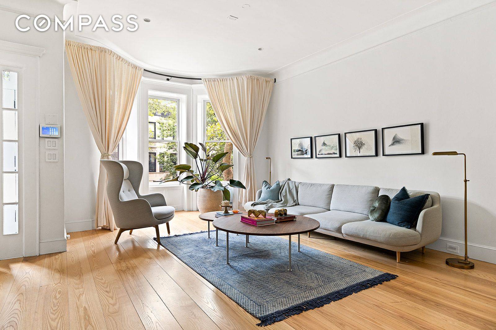 Welcome to this refined townhouse situated in the heart of the Prospect Lefferts Manor Historic District.