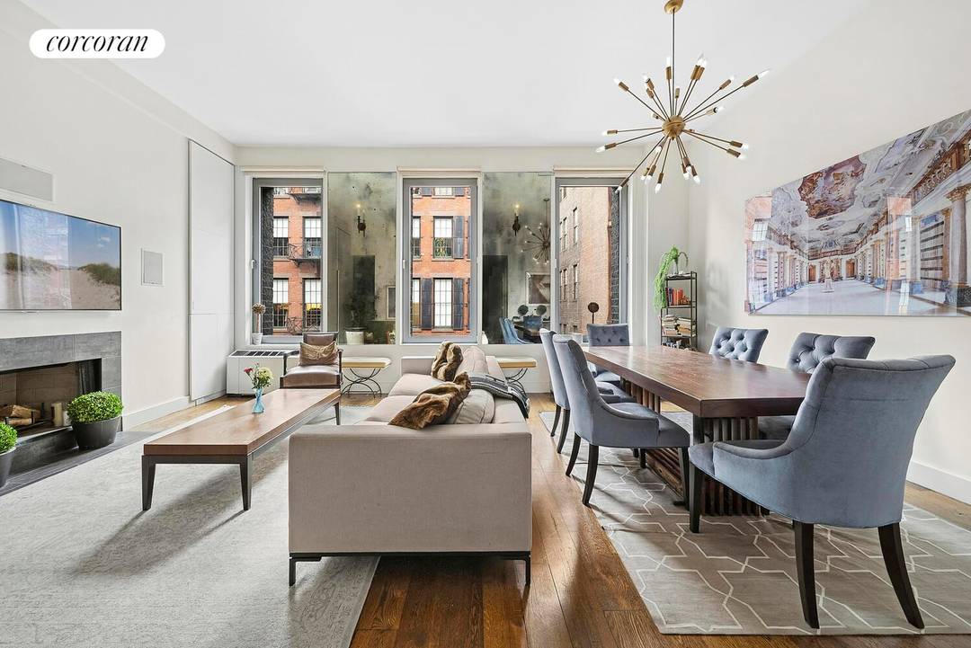 Set within one of downtown Manhattan's most coveted boutique condominiums, this full floor, east west facing loft at One Kenmare Square delivers privacy, light, charming views onto Crosby street and ...