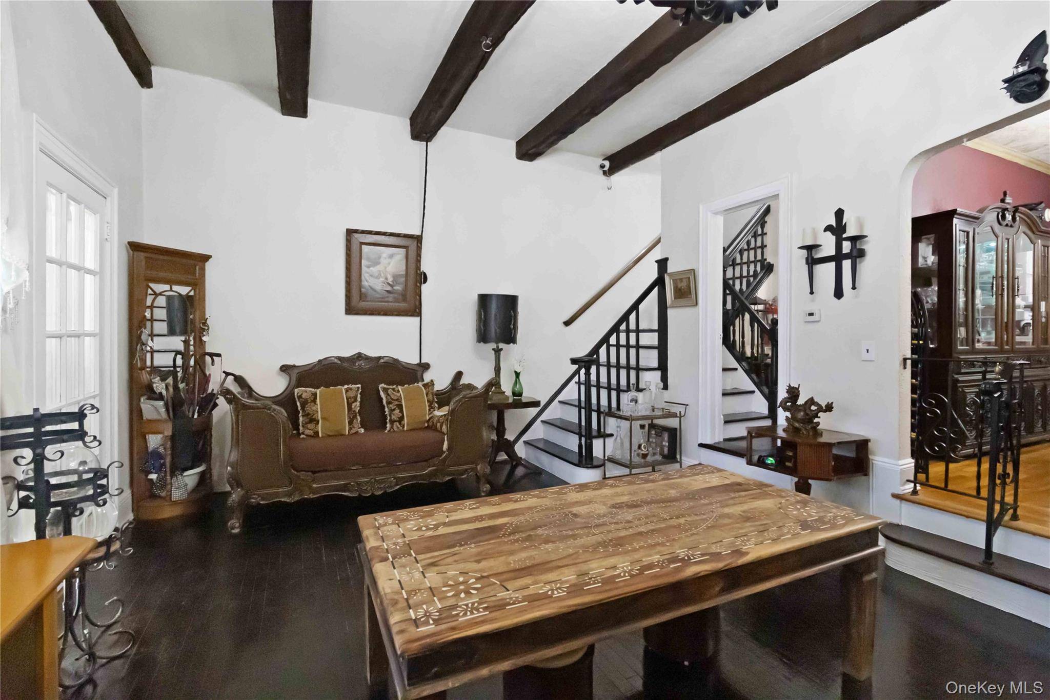 Charming Tudor home filled with character, set on a dead end street.