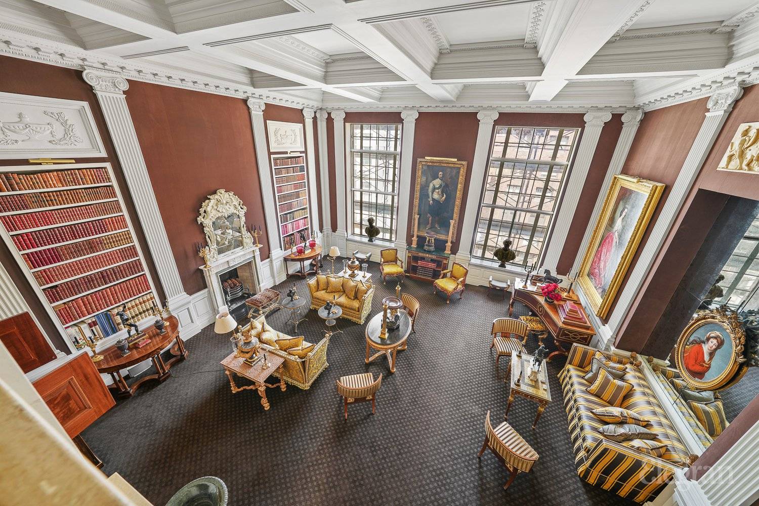 Step off the semi private elevator and into a world of elegance, starting with a limestone gallery that welcomes you with open arms and a grand staircase leading to the ...