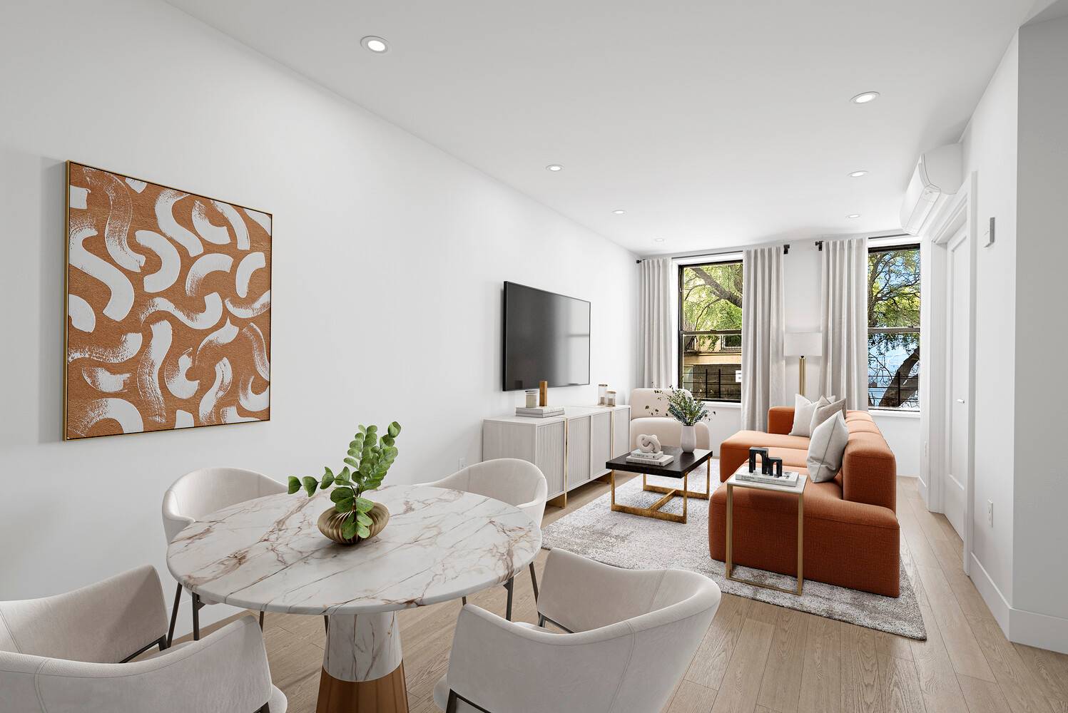 Brand New, Redesigned Triplex with Private Garden !