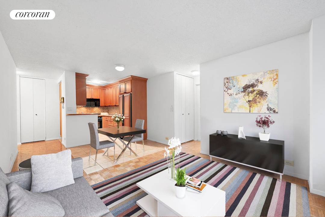 Best Priced One Bedroom at Fifth Avenue Tower Condo A sun filled, intelligently laid out one bedroom in Fifth Avenue Tower, one of Midtown's premier full service condominiums.