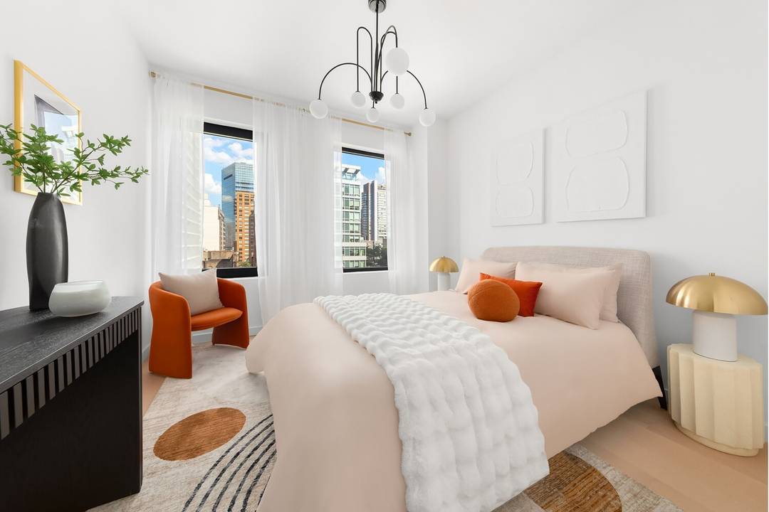 Residence 304 is a sophisticated 610 square foot, one bedroom, one bath residence boasts an elegant and inviting atmosphere.