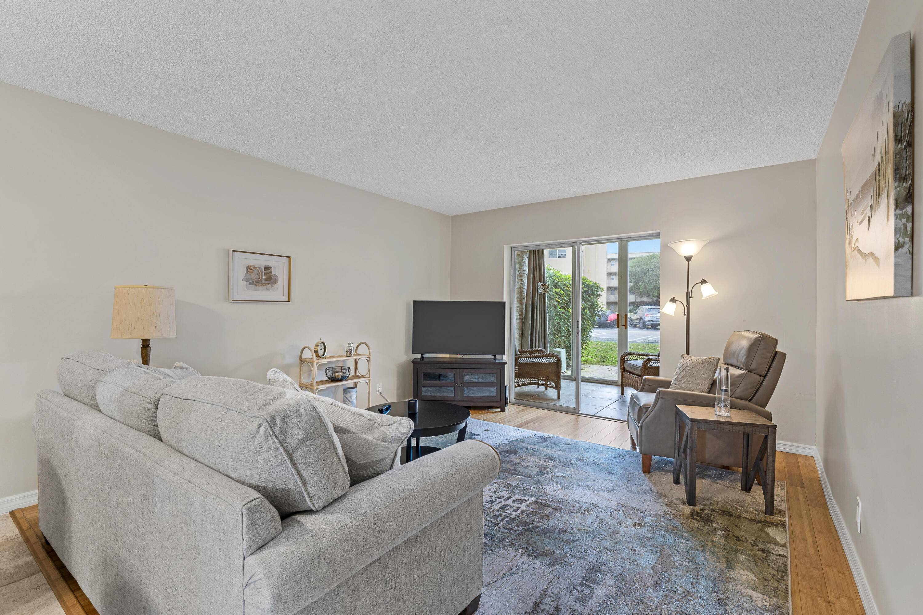 A rare opportunity to own a first floor condo with WASHER AND DRYER that is move in ready, turnkey.