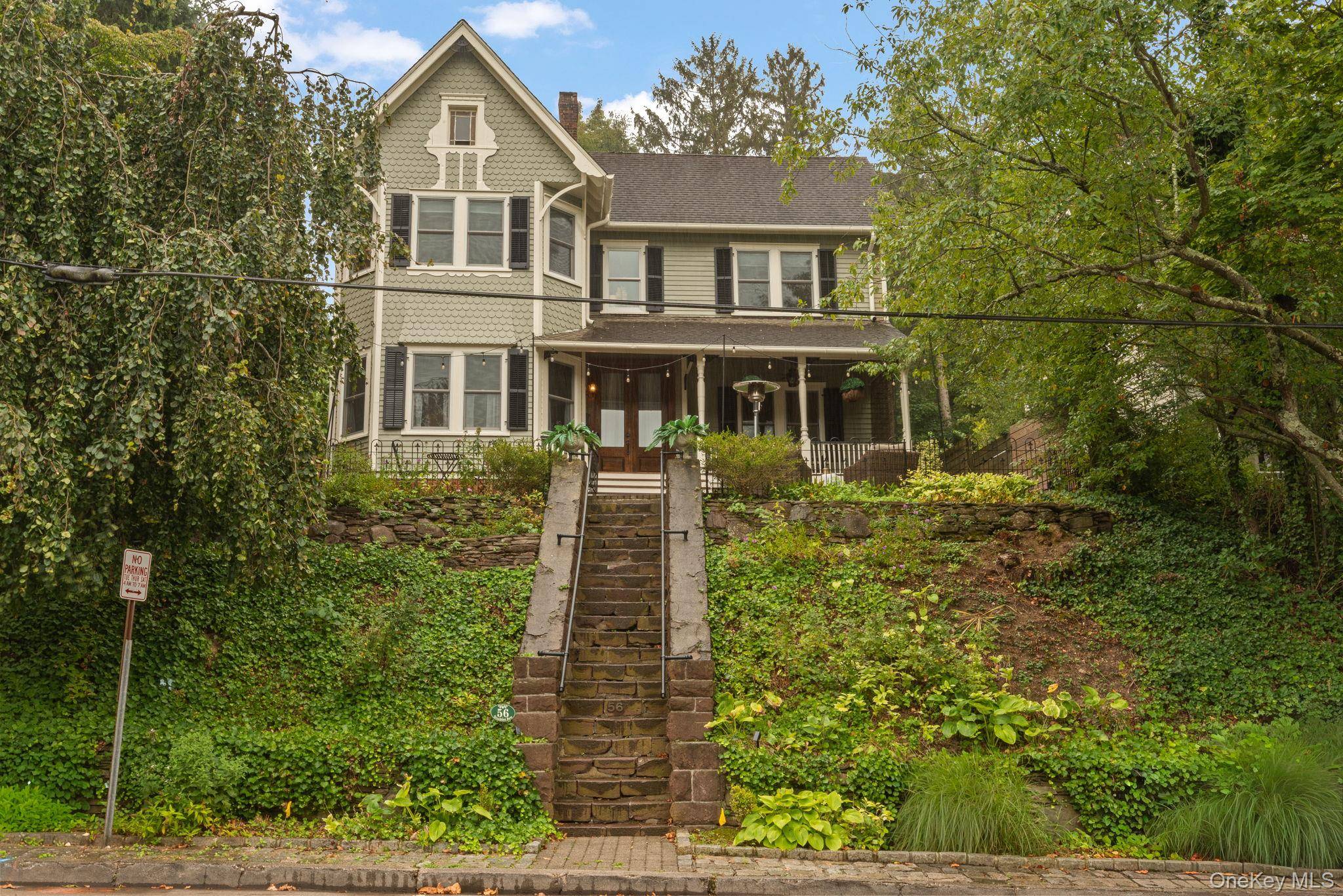This rare antique Victorian in Northport Village blends historic charm with modern convenience.