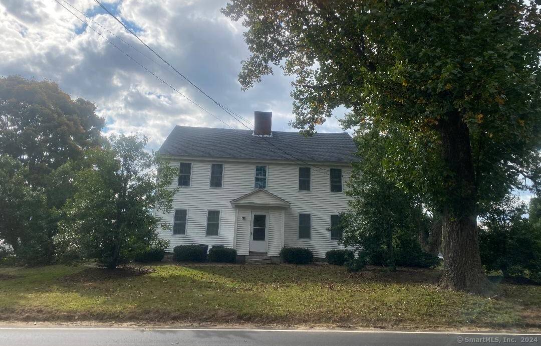 This stunning 1775 Colonial home, set on 153 picturesque acres in scenic Scotland, Connecticut, gives a unique opportunity for those who appreciate the charm of farm life.