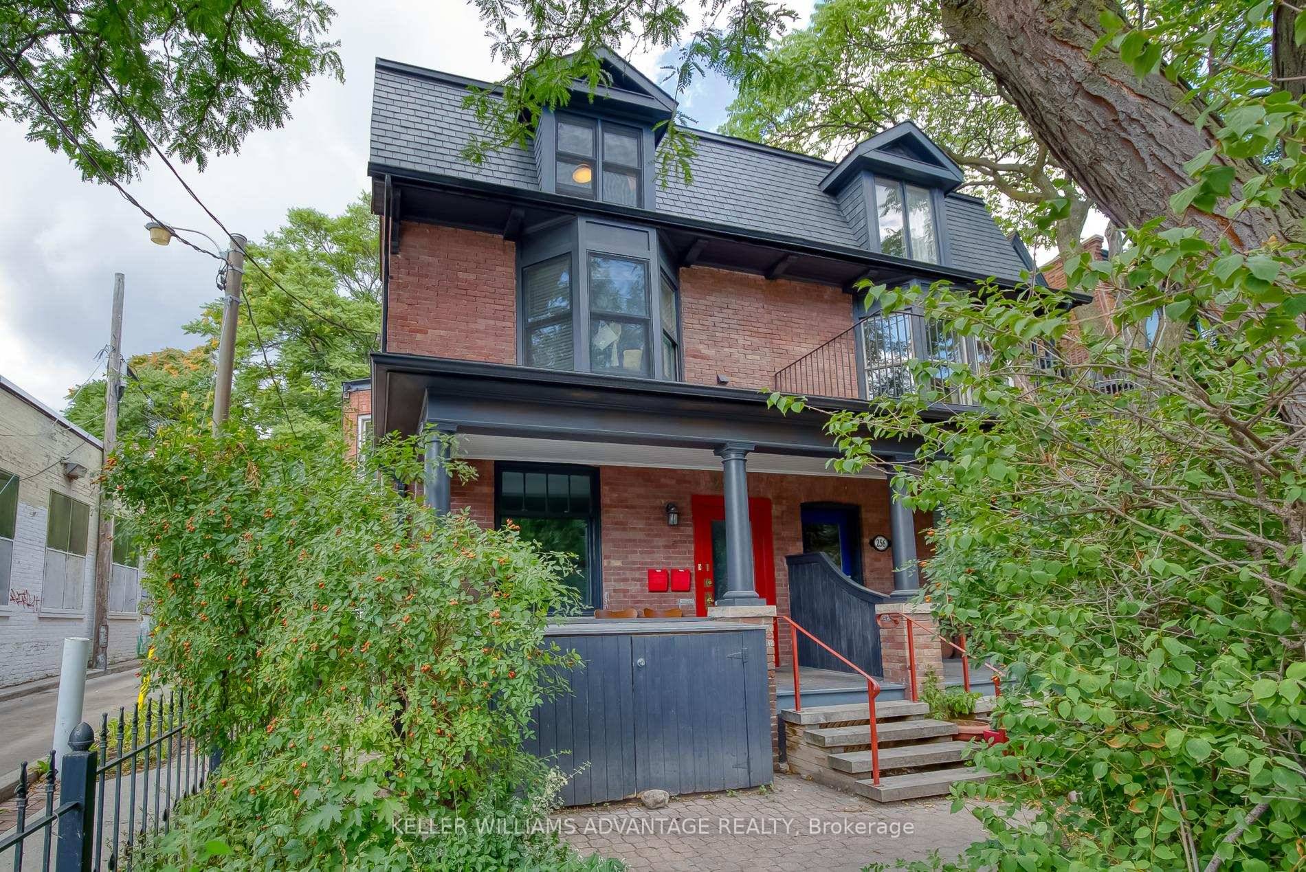 Like 2 houses in 1 ! Grand 4 2 Bedroom, 3 Bathroom century home available for sale in historic Cabbagetown.