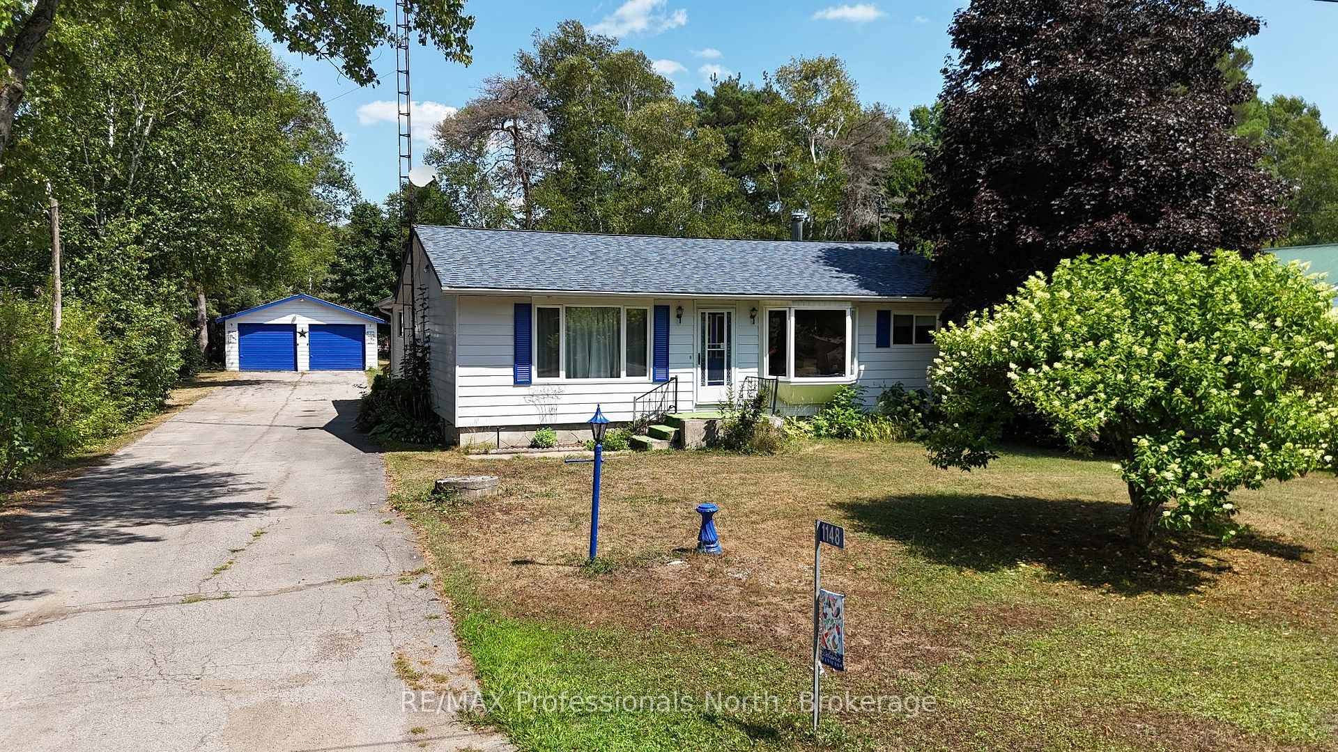 This 3 bedroom home located in Wilberforce, Ontario is only 200' away from a Public BEACH providing a sand beach and boat launch to enjoy Dark Lake which also connects ...
